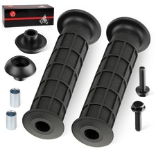 2 Handle Grip & Handle Bar End Guard w/ Screw for Honda FourTrax 125 250 300 350