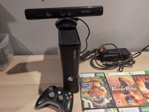 Xbox 360 slim 250gb console - xbox,