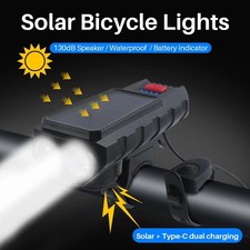 Solar Powered & USB