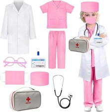 9PCS Doctor Costume for Kids