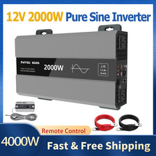 12V 4000W Pure Sine Wave