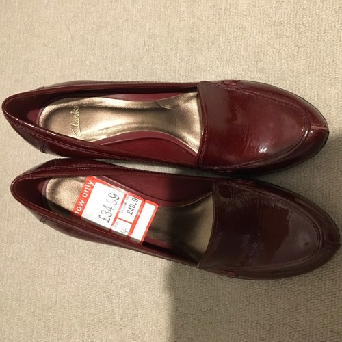 Women clarks leather shoes - clarks,