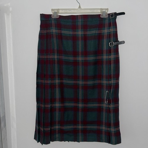 Wool 100 ladies green and - wool,