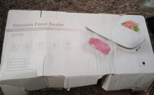 Vacuum bag sealer new - -, boxed