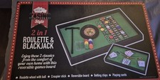 Two In One Roulette & Blackjack Table