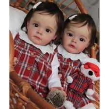 24" Twins Girl Lifelike Reborn