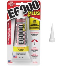E6000 Plus Strong Craft Glue with Nozzle Glass, Jewellery, Gems, Beads, Ceramic