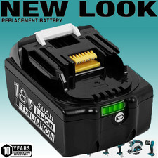 Battery 18V 5.0Ah For Makita LXT Li-ion BL1860 BL1830 BL1850 Cordless Power UK