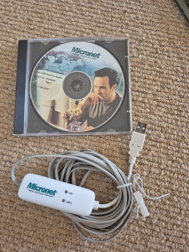 Micronet usb 56k data fax - micronet,