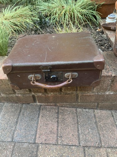Small vintage suitcase - small,
