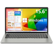 SGIN 15.6 "Laptop Intel J4105 8GB RAM DDR4 256GB SSD 2.6 GHz 4 core Windows 11