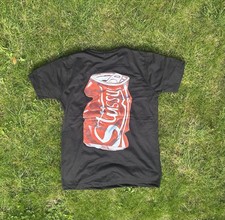 Black Stussy Soda Can T-Shirt