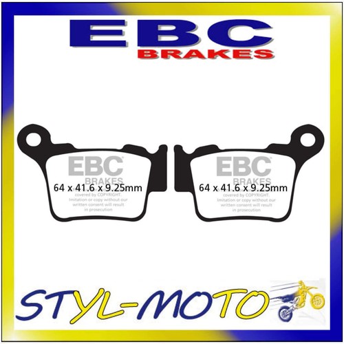 Fa368mxs sintered rear brake - fa368mxs,