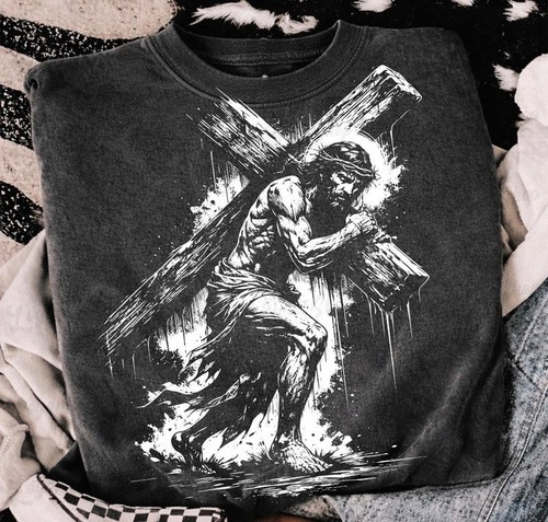Jesus carrying the cross faith - jesus,