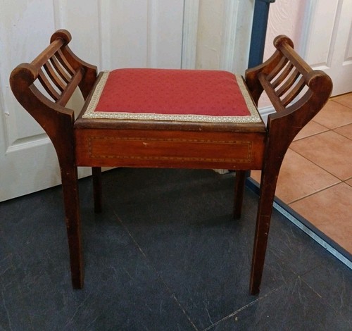 Vintage piano dressing table - vintage,