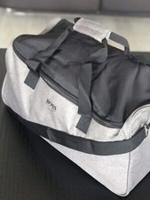 🆕💙💙HUGO BOSS  GREY OVERNIGHT DUFFLE HOLDALL GYM WEEKEND BAG *NEW !!