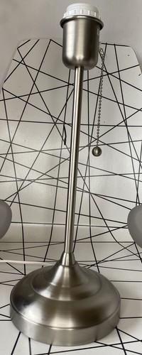Ikea chrome pull - chrome, cord