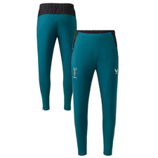 Harlequins Men's Rugby Pants Castore Green Travel Trousers - New