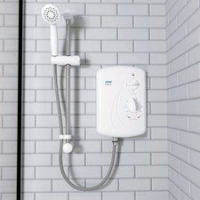 Triton Cara Electric Shower - 9.5kW White (Seville, Enrich, Madrid 2, Alicante)