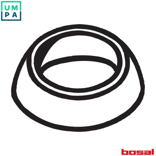 Gasket exhaust pipe 256 860 - gasket, 256-860