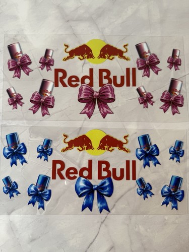 Bows and red bull - bows,
