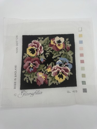 Vintage needlepoint completed - vintage,