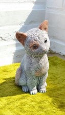 Latex and Fibreglass Mould Small Sitting Cat