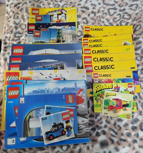 Lego instruction manual only - manual,