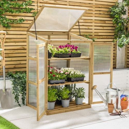 Cold frame garden - garden, greenhouse