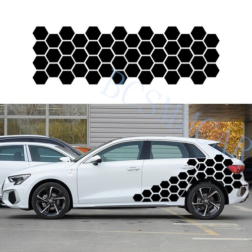 Hexagon car honeycomb graphics - car,