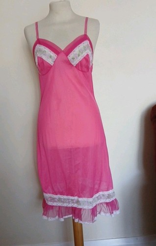 Vintage 100 nylon - vintage, pink