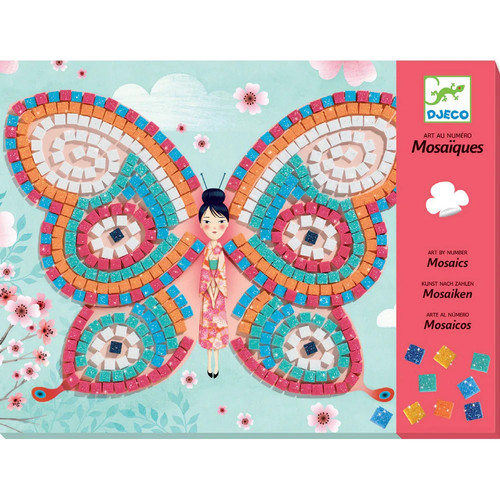Kids craft kit fairy mosaic - kit,