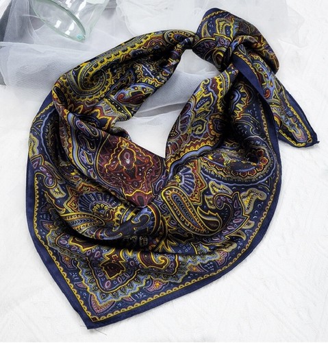 Men 100 silk paisley - silk,
