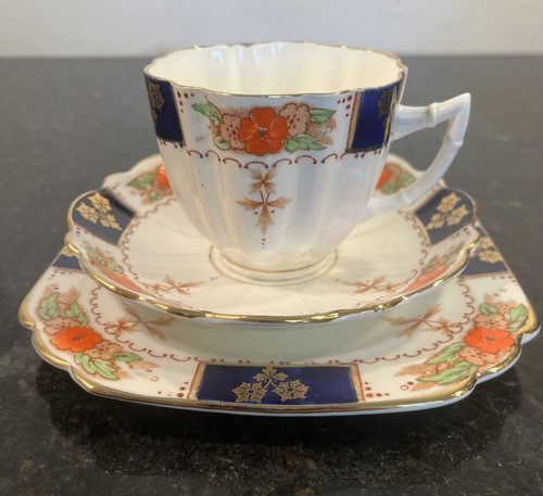 Victoria bone china trio - china,