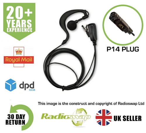 Shape earpiece with - g-shape,