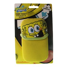 Spongebob Squarepants Yellow Carry Pocket Case For DS Lite DSi And 3DS
