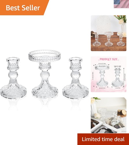 Unity candle holder glass - unity,