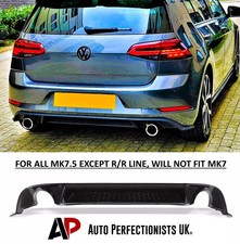 For VW Golf TSI TDI MK7.5 Rear