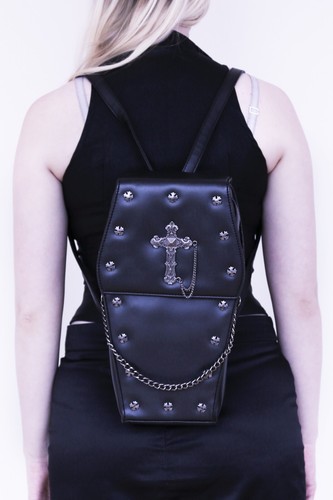 Gothic coffin bag handbag - gothic,