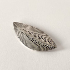 Broche Moderniste en Argent 925 signée Eigil Jensen pour Anton Michelsen – 1950s