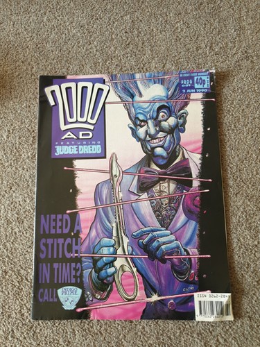 2000ad prog 681 judge - 2000ad,