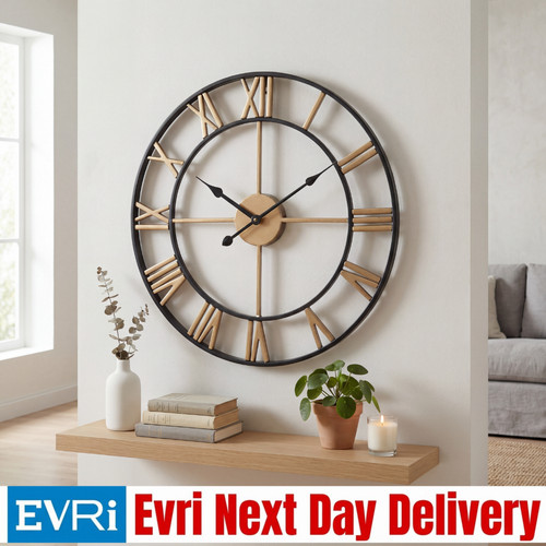Large wall clocks skeleton - wall,