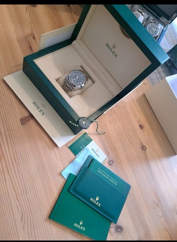 Rolex air king men black - air-king,