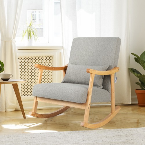 Upholstered rocking chair - rocking,