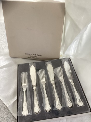 Silver plated king pattern 6 - pattern,