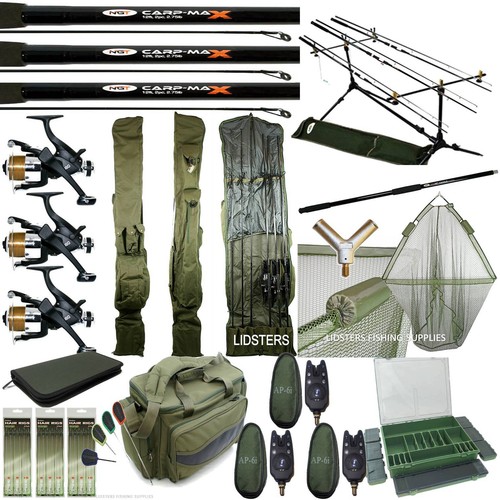 Carp fishing set rods - carp,