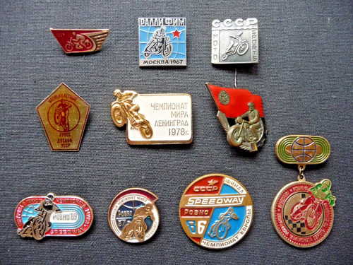 Set ussr soviet - 10, moto