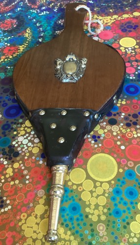 Vintage set wooden bellows - of,