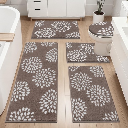 Hebe bathroom rugs set - rugs,