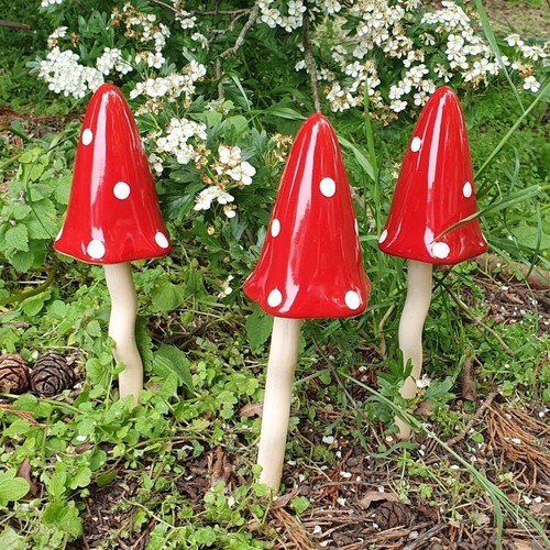 Ceramic tinkling red polka - polka, dot